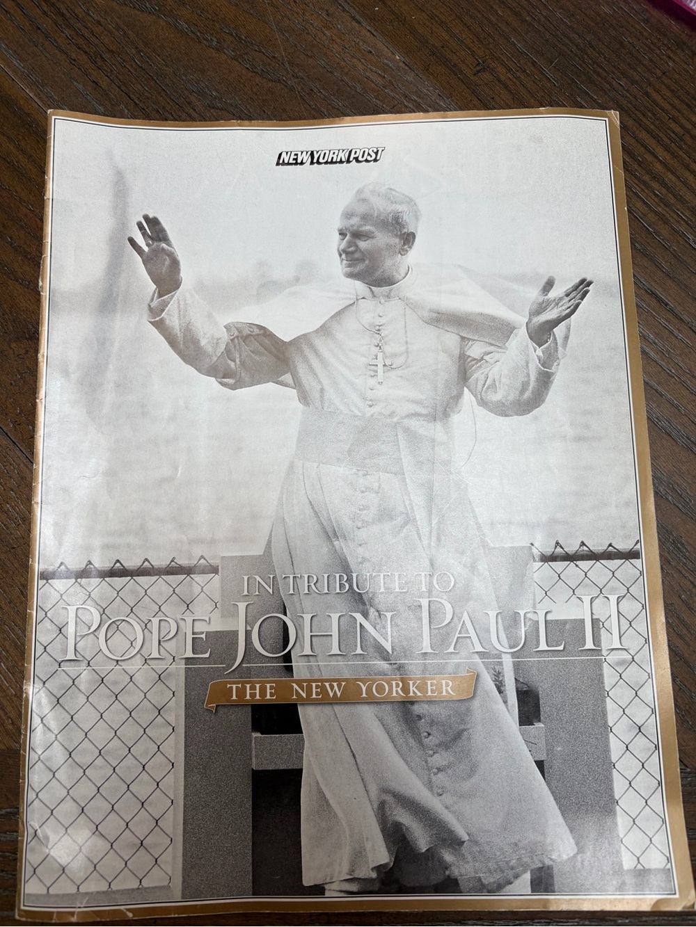 New York Post Pope John Paul II Tribute Collector Magazine Vol. 3